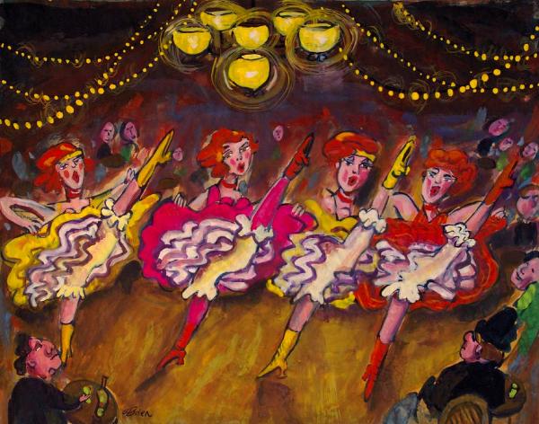 Four Redheads Moulin Rouge